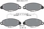 TEXTAR Set placute frana TEXTAR 2343501 (2343501)