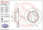 BREMBO Disc frana BREMBO 09. B338.11 (09.B338.11)