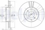 DELPHI Disc frana DELPHI BG3596 (BG3596) - fixbox