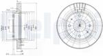 DELPHI Disc frana DELPHI BG3750 (BG3750) - fixbox