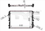 TYC Radiator, racire motor TYC 721-0022 - fixbox