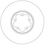 TRW Disc frana TRW DF6921S - fixbox