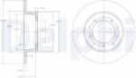 DELPHI Disc frana DELPHI BG2799 (BG2799) - fixbox
