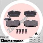 ZIMMERMANN Set placute frana ZIMMERMANN 23224.165. 2 (23224.165.2)