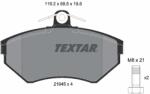TEXTAR Set placute frana TEXTAR 2194503 (2194503)