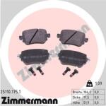 ZIMMERMANN Set placute frana ZIMMERMANN 25110.175. 1 (25110.175.1)