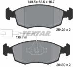 TEXTAR Set placute frana TEXTAR 2542901 (2542901)