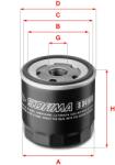 SOFIMA Filtru ulei SOFIMA S 3416 R (S 3416 R) - fixbox