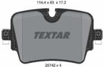 TEXTAR Set placute frana TEXTAR 2574201 (2574201) - fixbox