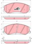 TRW Set placute frana TRW GDB3244 (GDB3244)