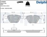 DELPHI Set placute frana DELPHI LP3630 (LP3630)