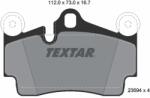 TEXTAR Set placute frana, frana disc TEXTAR 2369402 - fixbox