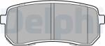 DELPHI Set placute frana DELPHI LP3178 (LP3178)