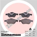 ZIMMERMANN Set placute frana ZIMMERMANN 24535.180. 1 (24535.180.1)