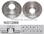 NIPPARTS Disc frana NIPPARTS N3312068 (N3312068) - fixbox