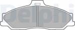 DELPHI Set placute frana DELPHI LP1555 (LP1555)