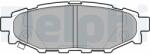 DELPHI Set placute frana, frana disc DELPHI LP1999 - fixbox