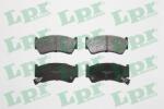 LPR Set placute frana LPR 05P617 (05P617)