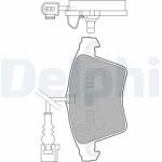 DELPHI Set placute frana DELPHI LP1913 (LP1913)