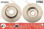 TRW Disc frana TRW DF6254 (DF6254) - fixbox
