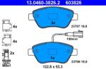 ATE Set placute frana ATE 13.0460-3826.2 (13.0460-3826.2)