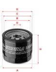 SOFIMA Filtru ulei SOFIMA S 9150 R (S 9150 R) - fixbox