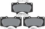 TEXTAR Set placute frana TEXTAR 2402401 (2402401)