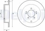 DELPHI Disc frana DELPHI BG4161C (BG4161C) - fixbox