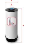 SOFIMA Filtru combustibil SOFIMA S 6034 NE (S 6034 NE) - fixbox