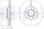 DELPHI Disc frana DELPHI BG4101 (BG4101) - fixbox
