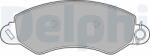 DELPHI Set placute frana DELPHI LP2096 (LP2096)