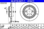 ATE Disc frana spate KIA Optima, Optima Sportswagon ATE 24.0110-0411.1 (24.0110-0411.1)