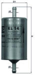 MAHLE Filtru combustibil MAHLE KL 14 (KL 14) - fixbox