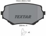 TEXTAR Set placute frana TEXTAR 2331401 (2331401) - fixbox