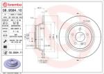 BREMBO Disc frana BREMBO 08.9584. 11 (08.9584.11)