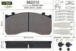 VALEO Set placute frana VALEO 882210 (882210)