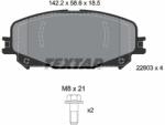 TEXTAR Set placute frana TEXTAR 2280301 (2280301)