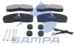 SAMPA Set placute frana SAMPA 093.920 (093.920)