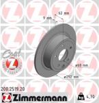 ZIMMERMANN Disc frana ZIMMERMANN 200.2519. 20 - fixbox