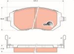 TRW Set placute frana TRW GDB3328 (GDB3328)