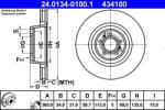 ATE Disc frana fata Audi A8 D3, VW Phaeton ATE 24.0134-0100.1 (24.0134-0100.1)