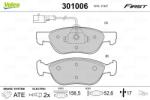 VALEO Set placute frana VALEO 301006 (301006)