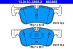 ATE Set placute frana ATE 13.0460-3865.2 (13.0460-3865.2) - fixbox