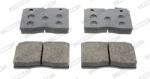 FERODO Set placute frana FERODO FVR655 (FVR655)