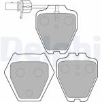 DELPHI Set placute frana DELPHI LP1703 (LP1703)