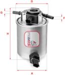 SOFIMA Filtru combustibil SOFIMA S 4020 NR (S 4020 NR) - fixbox