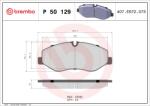 BREMBO Set placute frana BREMBO P 50 129 (P 50 129)