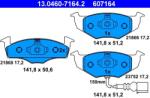 ATE Set placute frana ATE 13.0460-7164.2 (13.0460-7164.2)