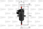 VALEO Filtru combustibil VALEO 587018 (587018) - fixbox