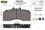 VALEO Set placute frana VALEO 882280 (882280)